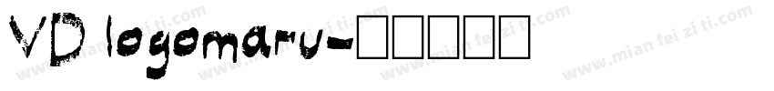 VD logomaru字体转换
